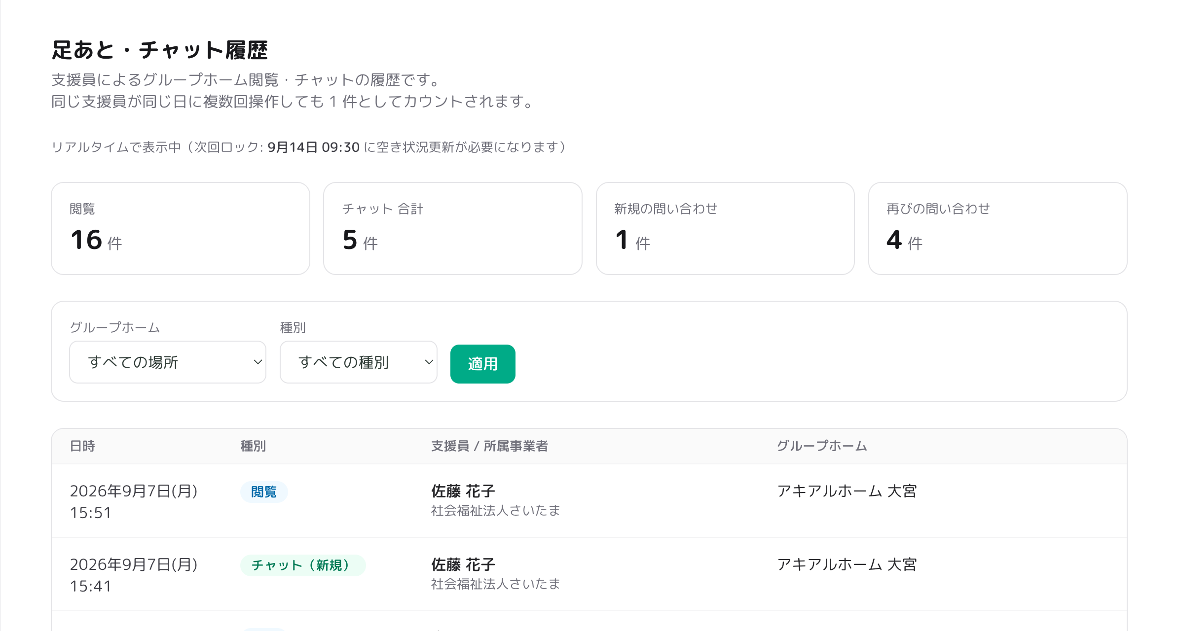 足あと（更新後）